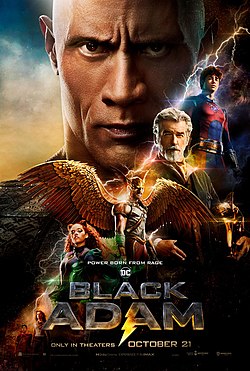 Black Adam poster copyright belongs to Warner Bros Pictures