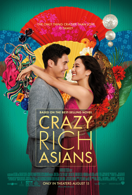 Crazy Rich Asians poster copyright belongs to Warner Bros. Pictures