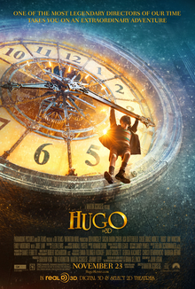 Hugo poster copyright belongs to Paramount Pictures