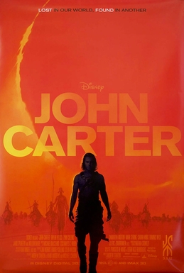 John Carter poster copyright belongs to Walt Disney Studios