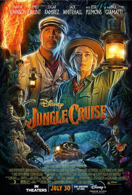 Jungle Cruise poster copyright belongs to Walt Disney Studios