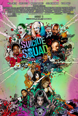 Suicide Squad poster copyright belongs to Warner Bros Pictures