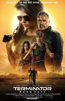 Terminator: Dark Fate poster copyright belongs to Paramount Pictures, & 20th Century Fox