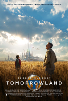 Tomorrowland poster copyright belongs to Walt Disney Studios