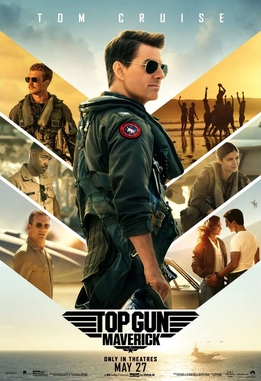 Top Gun Maverick poster copyright belongs to Northern Ireland Screen & Universal Pictures