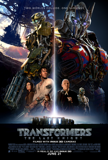 Transformers The Last Knight poster copyright belongs to Paramount Pictures