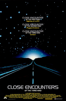 Close Encounters...... Kind’s poster copyright belongs to Columbia Pictures