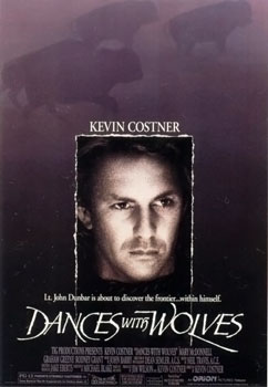 Dances with Wolves poster copyright belongs to Orion Pictures