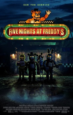 Five Nights at Freddy’s poster copyright belongs to Universal Pictures