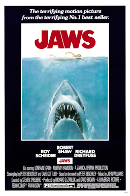 JAWS poster copyright belongs to Universal Pictures