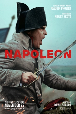 Napoleon’s poster copyright belongs to Sony Pictures Releasing