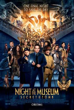 Night at the Museum poster copyright belongs to 20th Century Fox