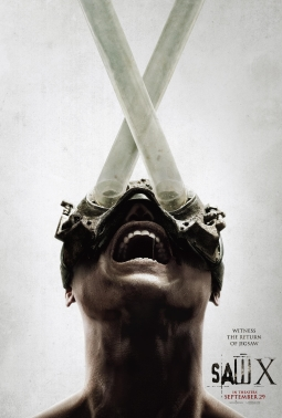 SAW X poster copyright belongs to Lionsgate/Twisted Pictures