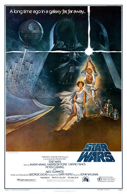 Star Wars - A New Hope’s poster copyright belongs to 20th Century-Fox