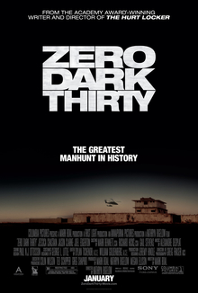 Zero Dark Thirty poster copyright belongs to Sony Pictures Releasing & Panorama Media