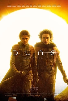 Dune 2’s poster copyright belongs to Warner Bros. Pictures