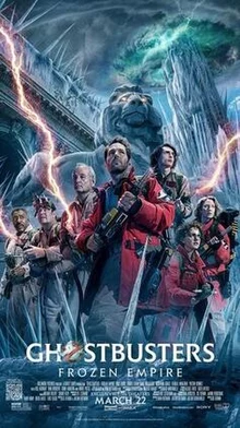 Ghostbusters Frozen Empire poster copyright belongs to Sony Pictures Releasing