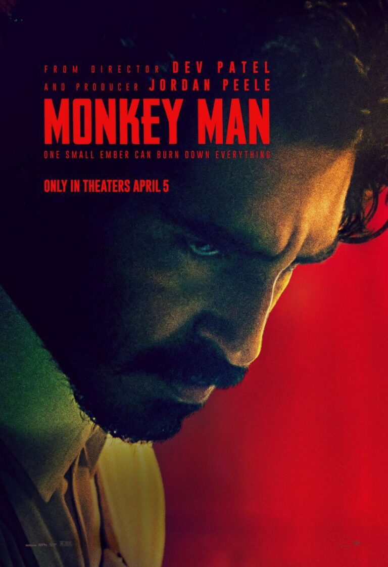 Monkey Man poster copyright belongs to Universal Pictures