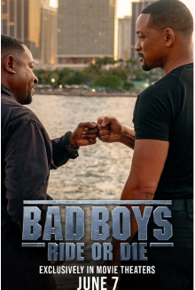 Bad Boys: Ride or Die poster copyright belongs to Sony Pictures Releasing