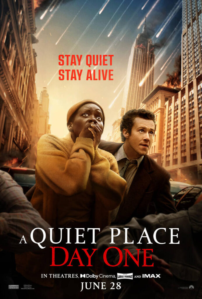 A Quiet Place Day One poster copyright belongs to Paramount Pictures