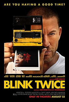 Blink Twice poster copyright belongs to Amazon MGM Studios