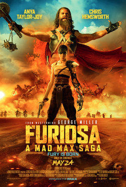 Furiosa poster copyright belongs to Warner Bros. Pictures