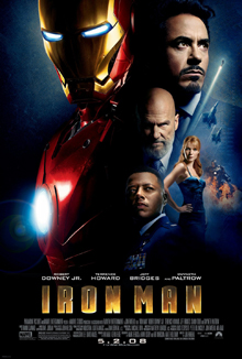 Iron Man poster copyright belongs to Paramount Pictures