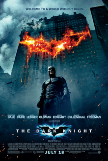 The Dark Knight poster copyright belongs to Warner Bros. Pictures