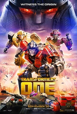 Transformers One poster copyright belongs to Paramount Pictures