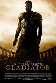 Gladiator poster copyright belongs to Universal Pictures