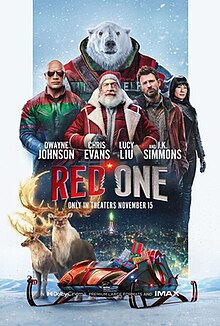 Red One poster copyright belongs to Amazon MGM Studios