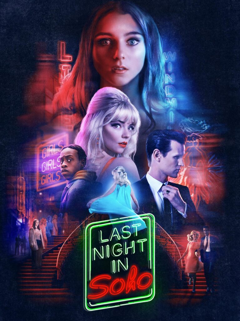 Last Night in Soho poster copyright belongs to Focus Features & Universal Pictures