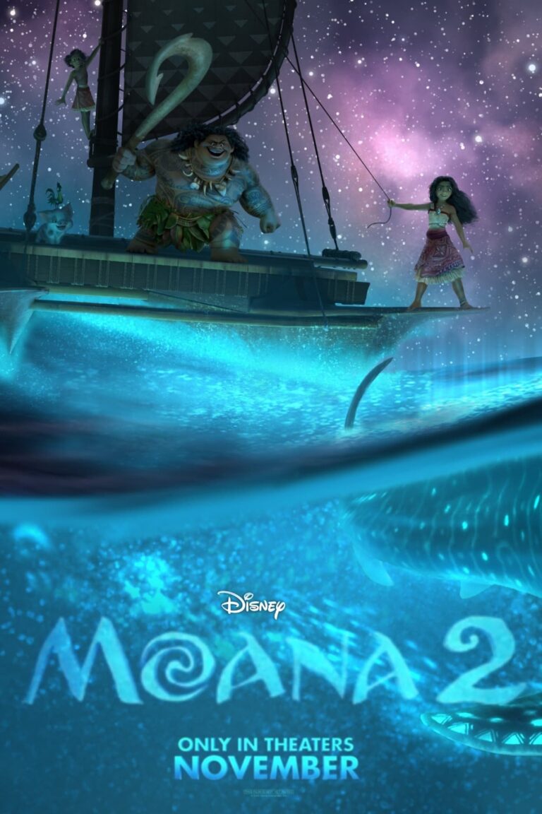 Moana 2 poster copyright belongs to Walt Disney Studios Motion Pictures