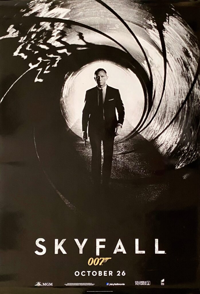 Skyfall poster copyright belongs to Sony Pictures Releasing