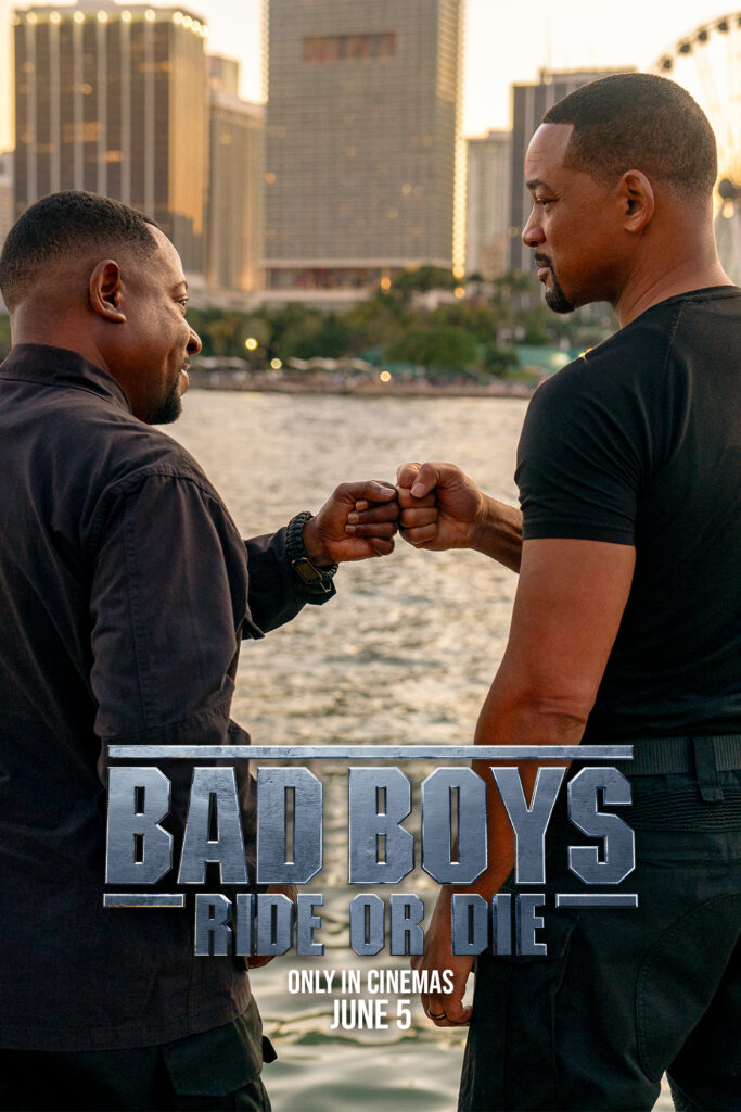 Bad Boys Ride or Die poster copyright belongs to Sony Pictures Releasing