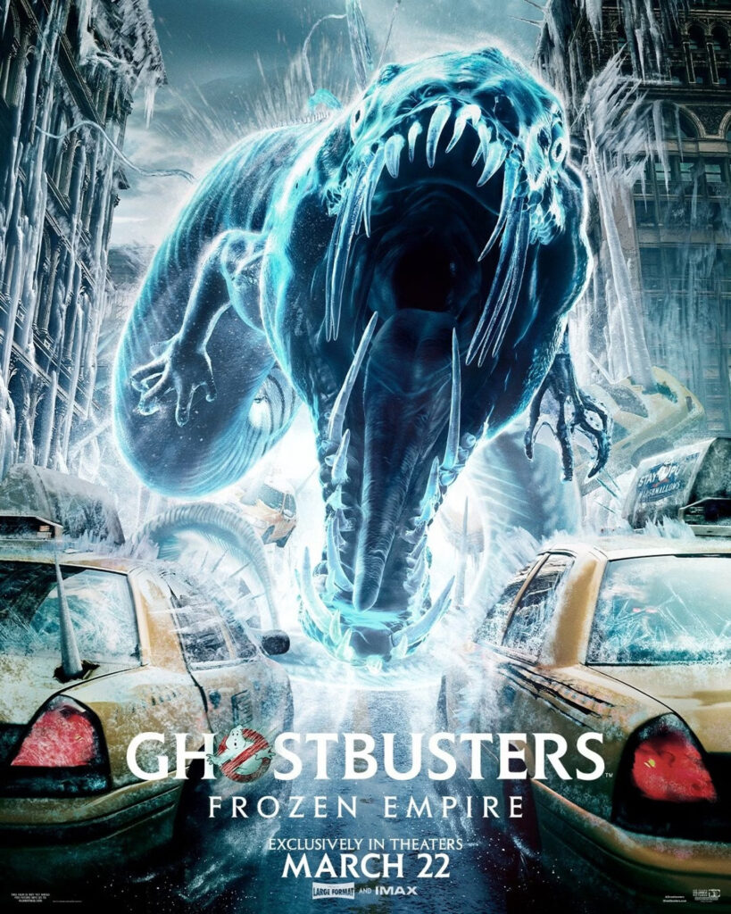 Ghostbusters Frozen Empire poster copyright belongs to Sony Pictures Releasing