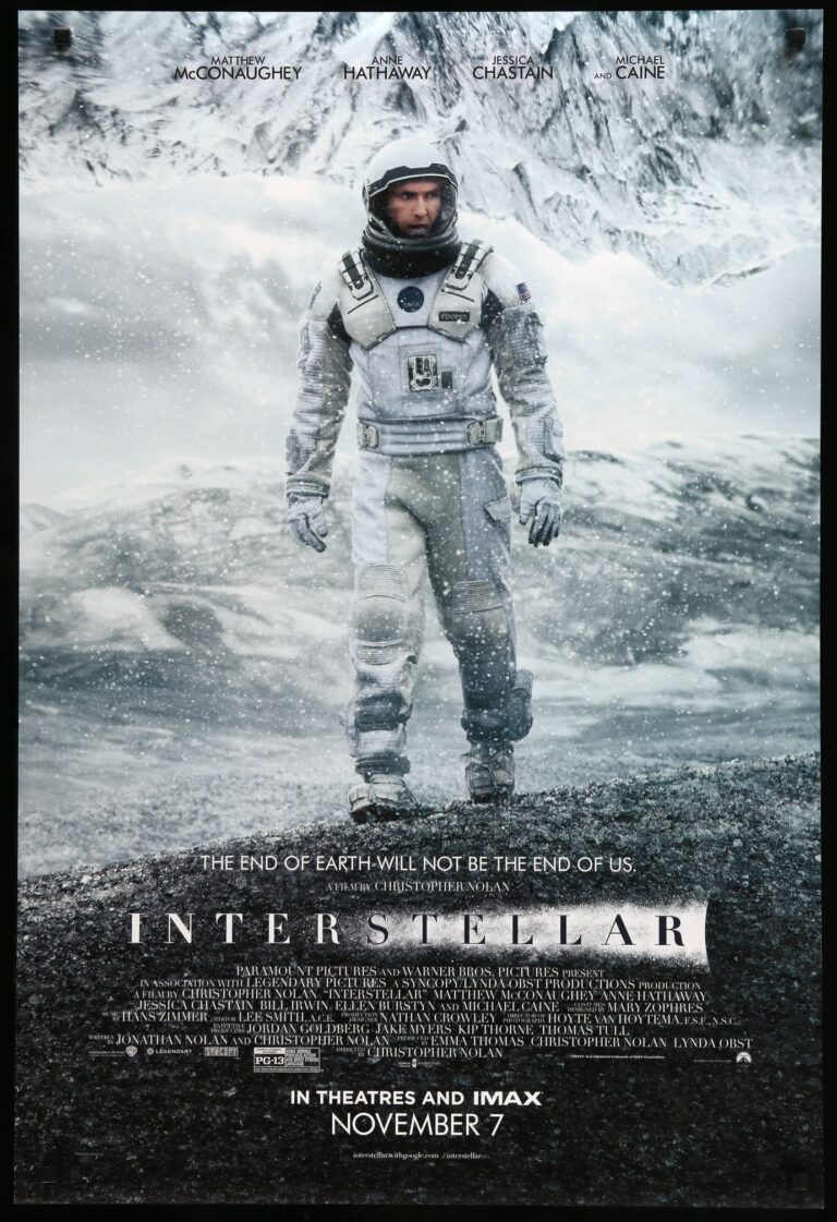 Interstellar’s poster copyright belongs to Warner Bros. Pictures & Paramount Pictures