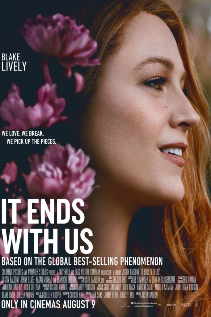 It Ends with Us poster copyright belongs to Sony Pictures Releasing