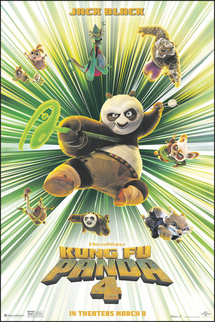 Kung Fu Panda 4’s poster copyright belongs to Universal Pictures