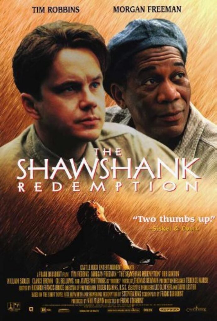 Shawshank Redemption’s poster copyright belongs to Columbia Pictures