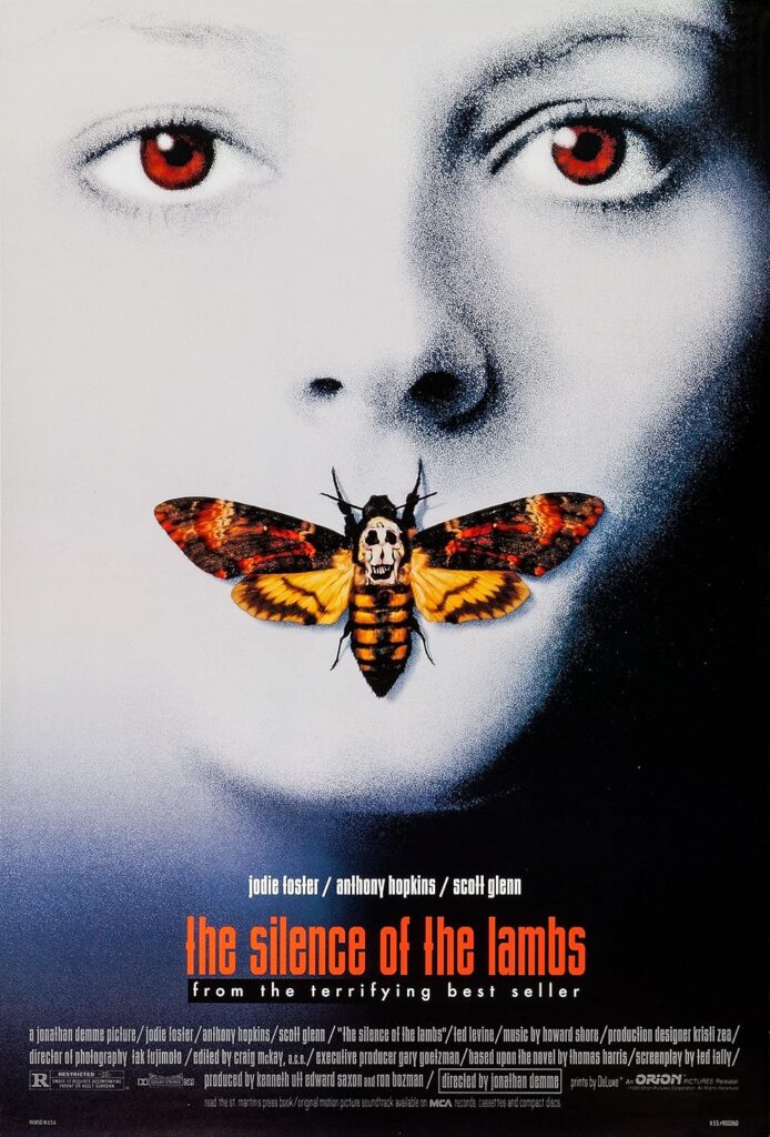 Silence of the Lambs’ poster copyright belongs to Orion Pictures