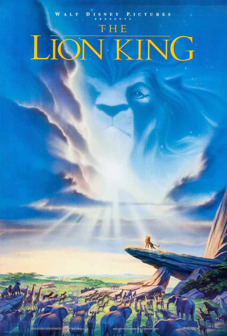 The Lion King poster copyright belongs to Walt Disney Studios Motion Pictures