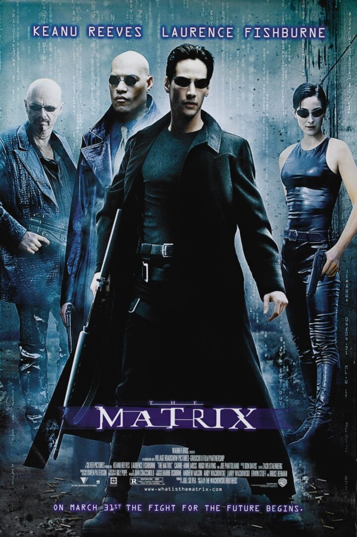 The Matrix poster copyright belongs to Warner Bros.