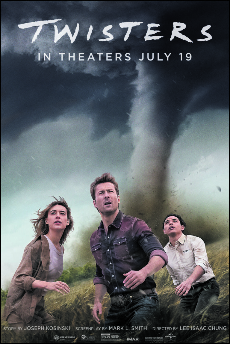 Twisters poster copyright belongs to Universal Pictures