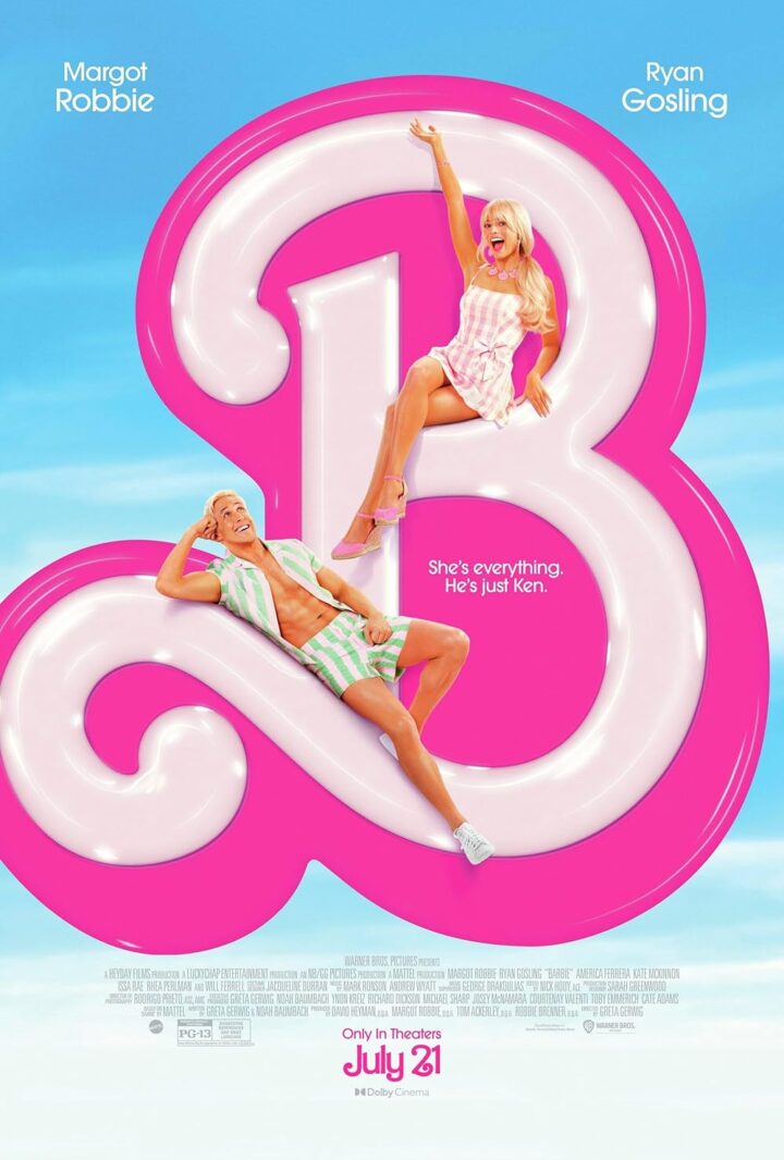 Barbie poster copyright belongs to Warner Bros Pictures