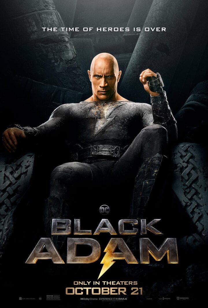 Black Adam poster copyright belongs to Warner Bros Pictures