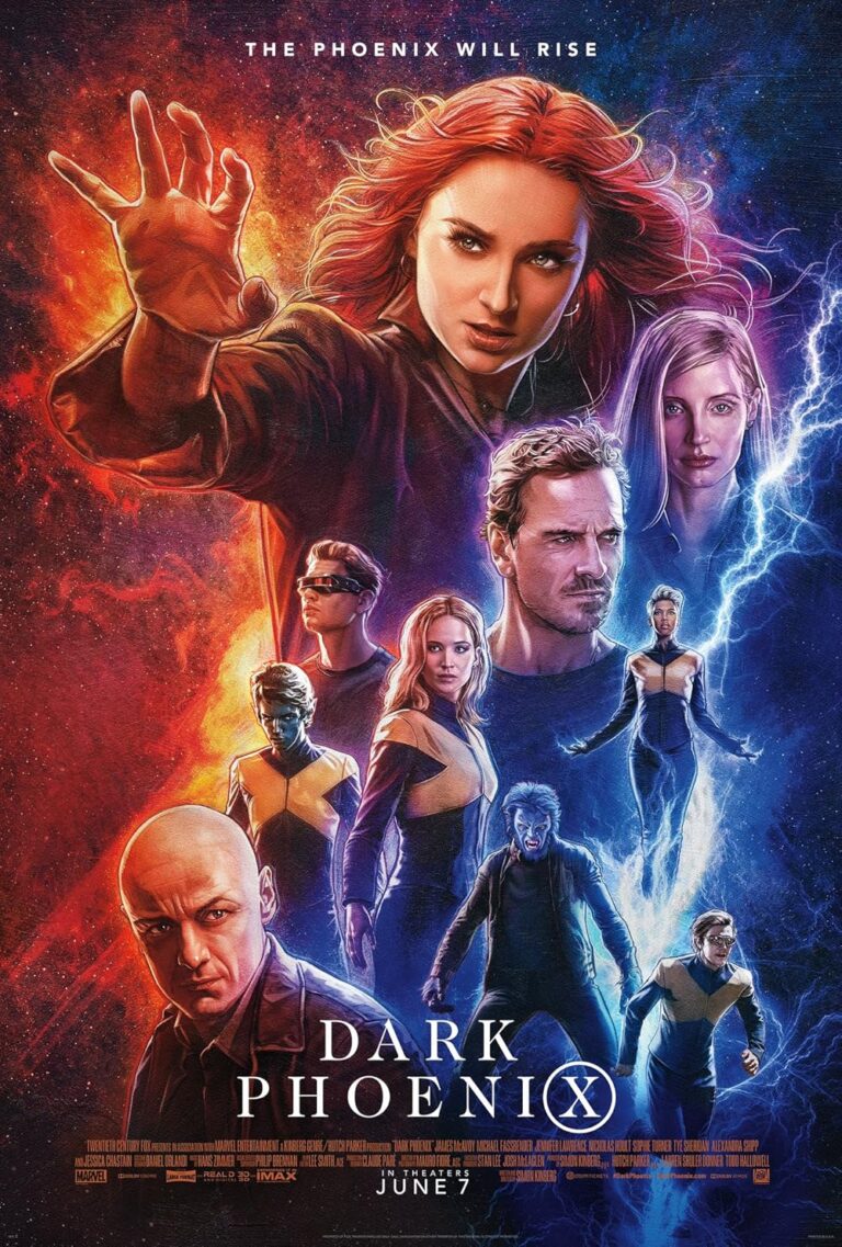 Dark Phoenix poster copyright belongs to 20th Century Fox