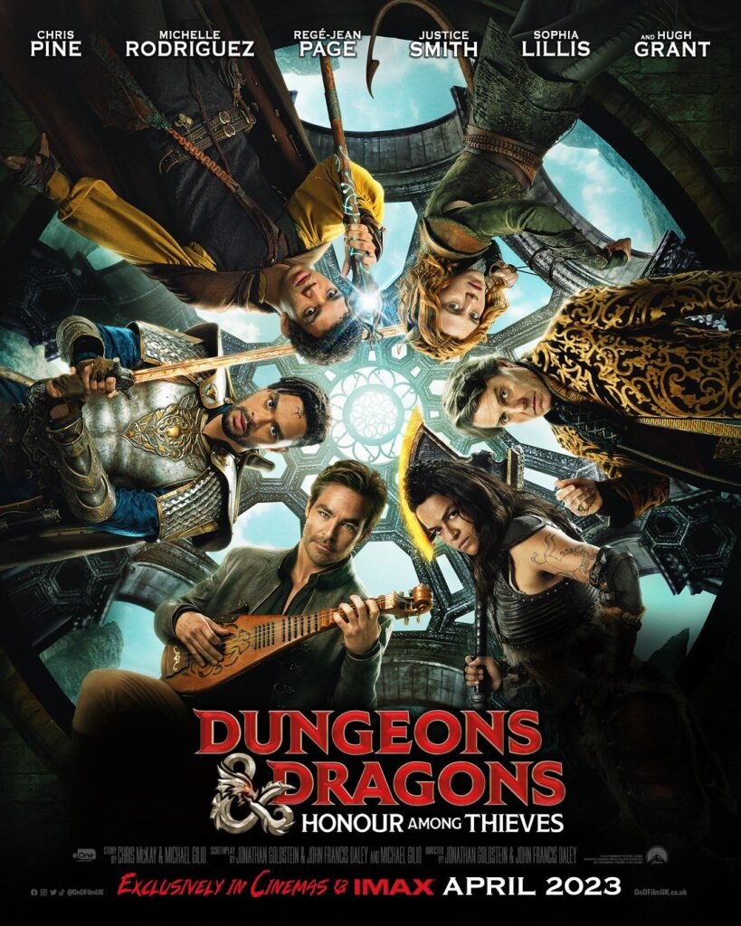 Dungeons & Dragons poster copyright belongs to Paramount Pictures