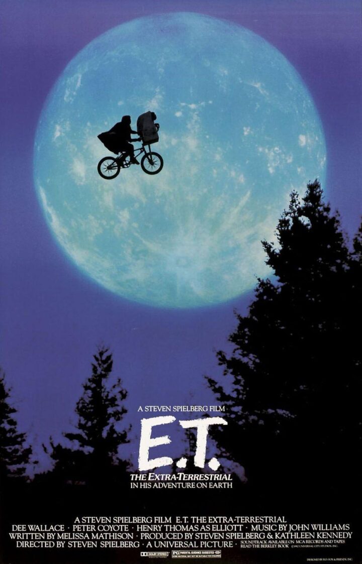 E.T. poster copyright belongs to Universal Pictures