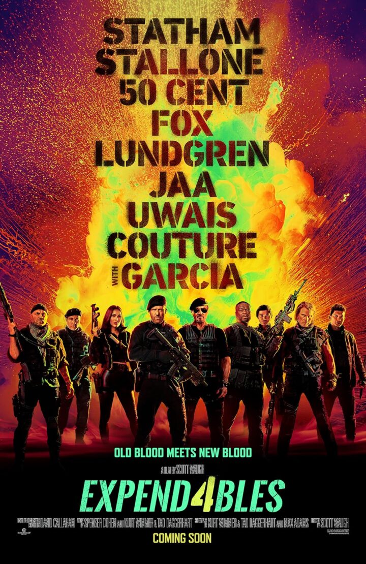 Expendables 4 poster copyright belongs to Lionsgate